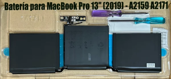 Batería para MacBook Pro 13" (2019) - A2159 A2171