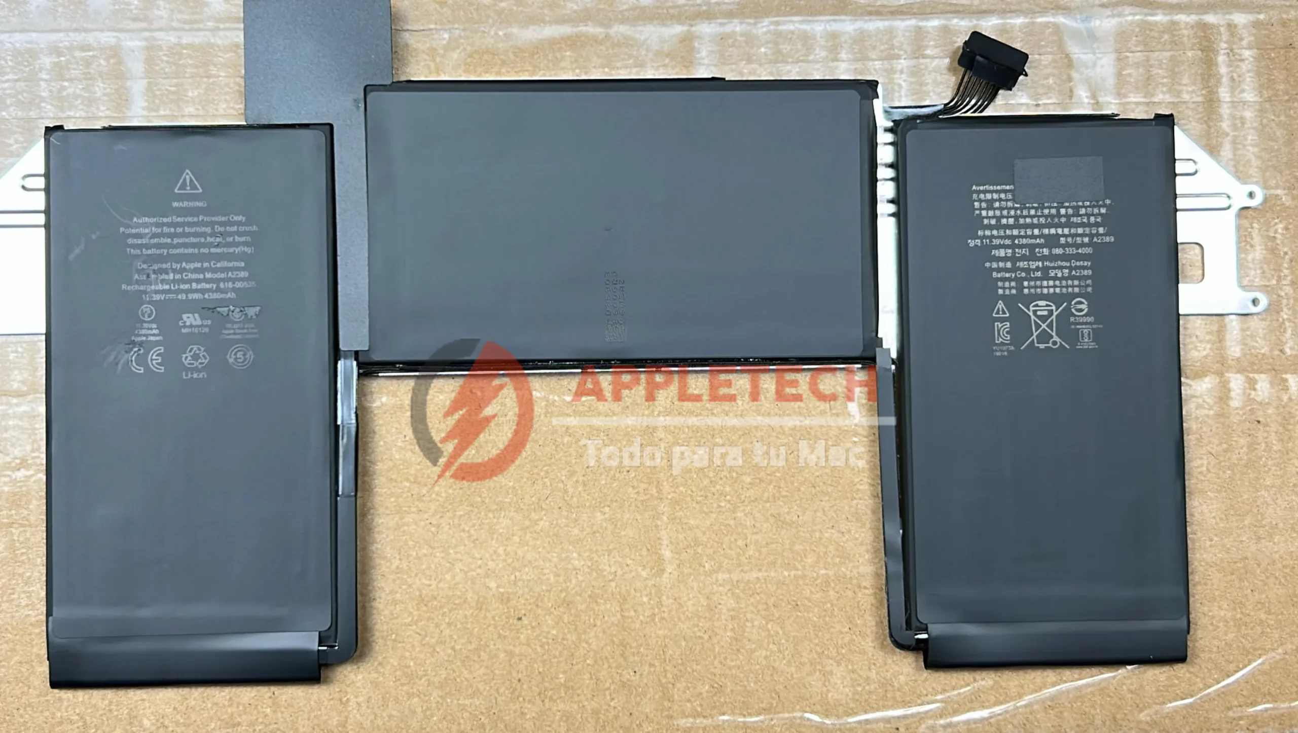 Batería A2389 para MacBook Air 13" A2337 (2020 M1)